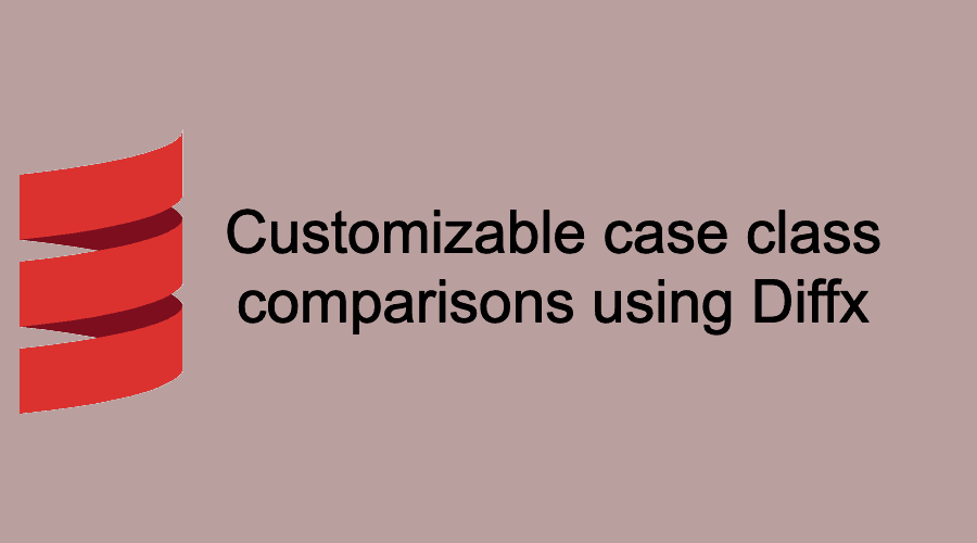 Comparing case class instances using DiffX